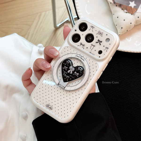 Applicable iphone17iPhone Case17promax All Inclusive13Advanced Wave Point15French bow16Hard