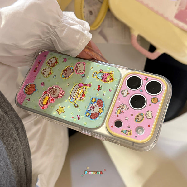 Fresh-colored apples17promax Phone case iphone16Transparent14All Inclusive15Applicable17Cartoon Gilding